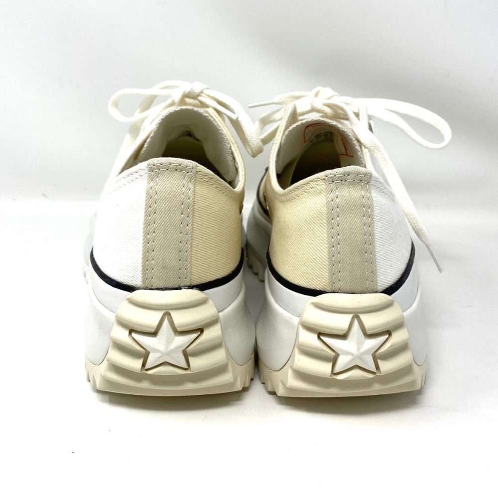 Converse Men 171895C Run Star Hike Ox Vintage White Egret Canvas Platform Sneake - Picture 7 of 10